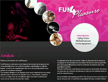 Tablet Screenshot of fun4pleasure.nl